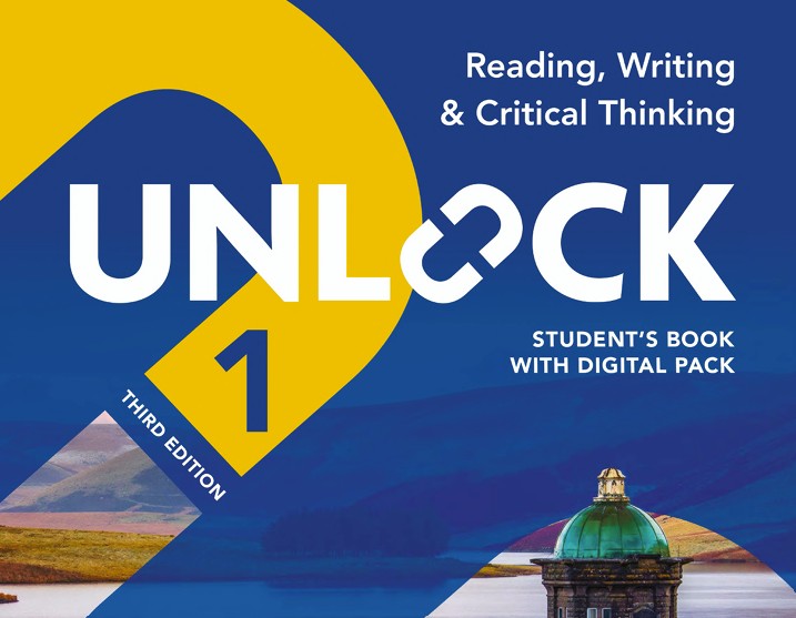 Download Cambridge Unlock level 1 Third Edition (Listening/speaking/reading/writing Student Book + Audio + Video + Teacher Book)